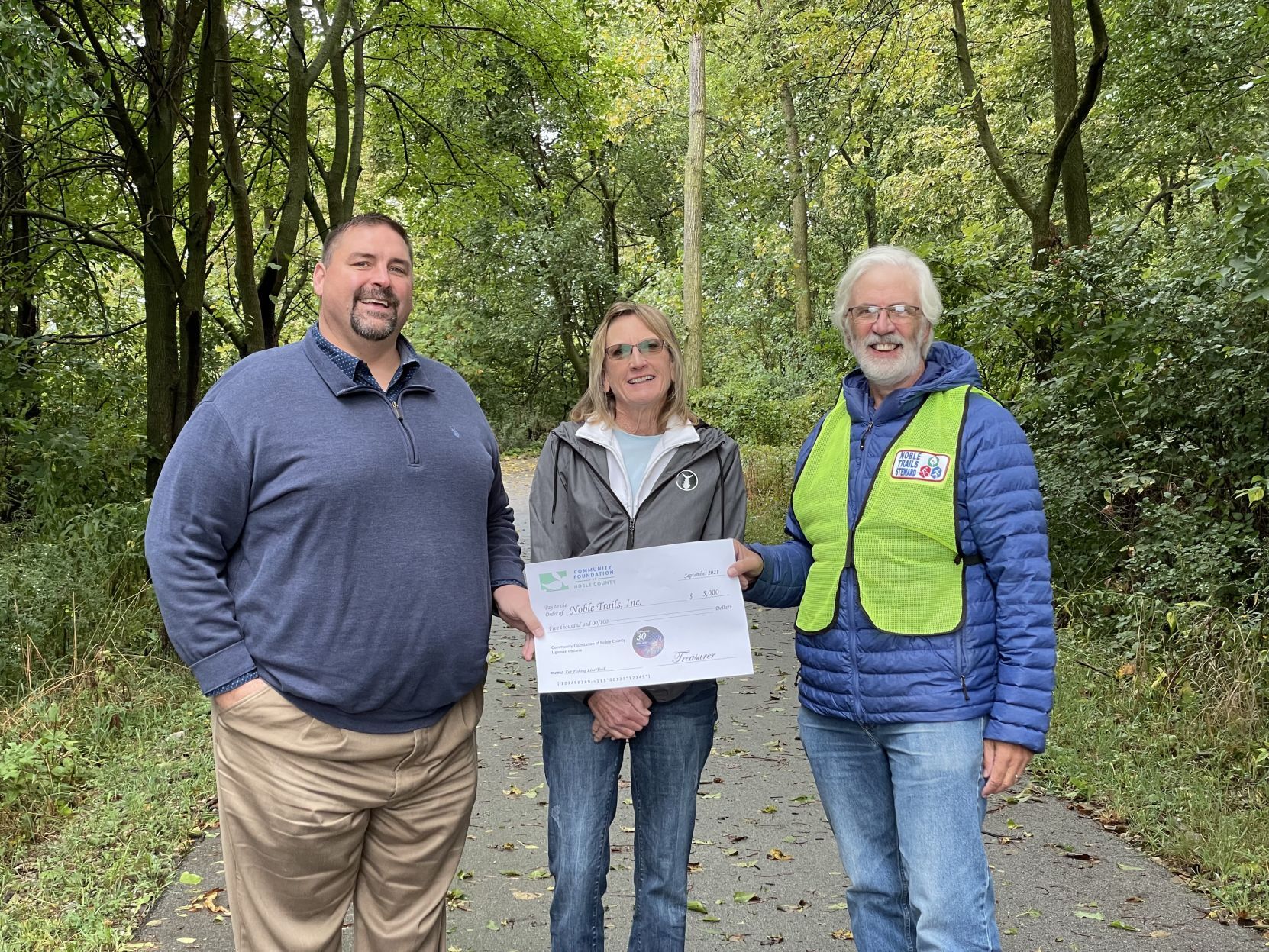 Foundation supports Noble Trails